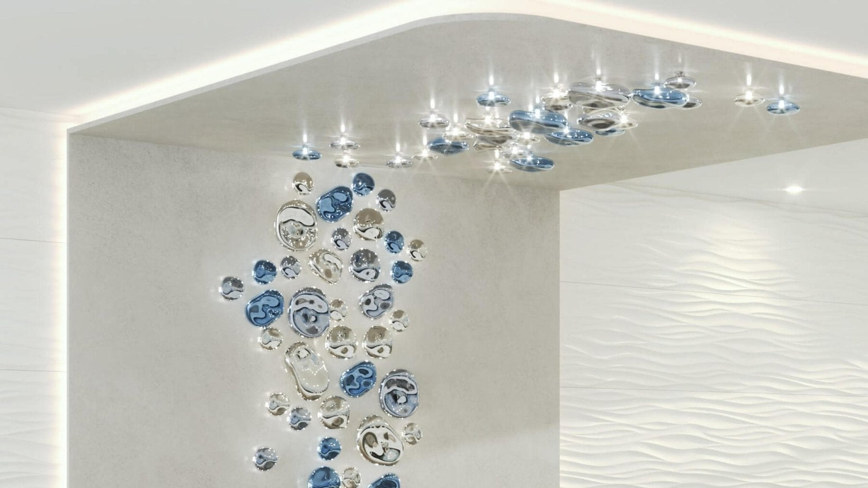 Nyzoris Bubble Glass Wall Light - Lamp Outdoor