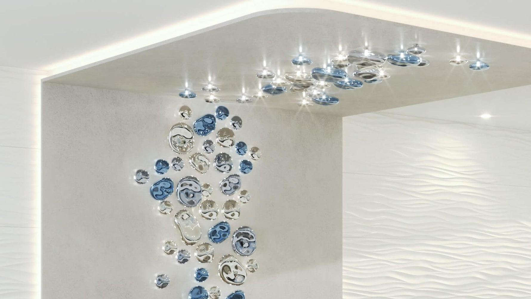 Nyzoris Bubble Glass Wall Light - Lamp Outdoor