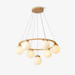 Miira Wood Chandelier - Lamp Outdoor