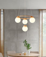 Miira Wood Chandelier - Lamp Outdoor