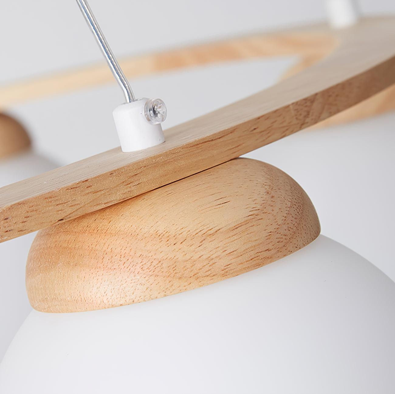 Miira Wood Chandelier - Lamp Outdoor