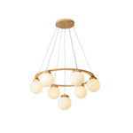 Miira Wood Chandelier - Lamp Outdoor