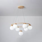 Miira Wood Chandelier - Lamp Outdoor