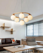 Miira Wood Chandelier - Lamp Outdoor