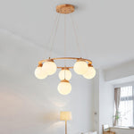 Miira Wood Chandelier - Lamp Outdoor