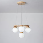 Miira Wood Chandelier - Lamp Outdoor