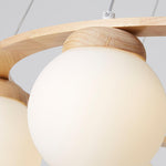 Miira Wood Chandelier - Lamp Outdoor