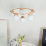 Miira Wood Chandelier - Lamp Outdoor