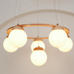 Miira Wood Chandelier - Lamp Outdoor