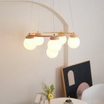 Miira Wood Chandelier - Lamp Outdoor