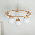 Miira Wood Chandelier - Lamp Outdoor