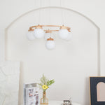 Miira Wood Chandelier - Lamp Outdoor