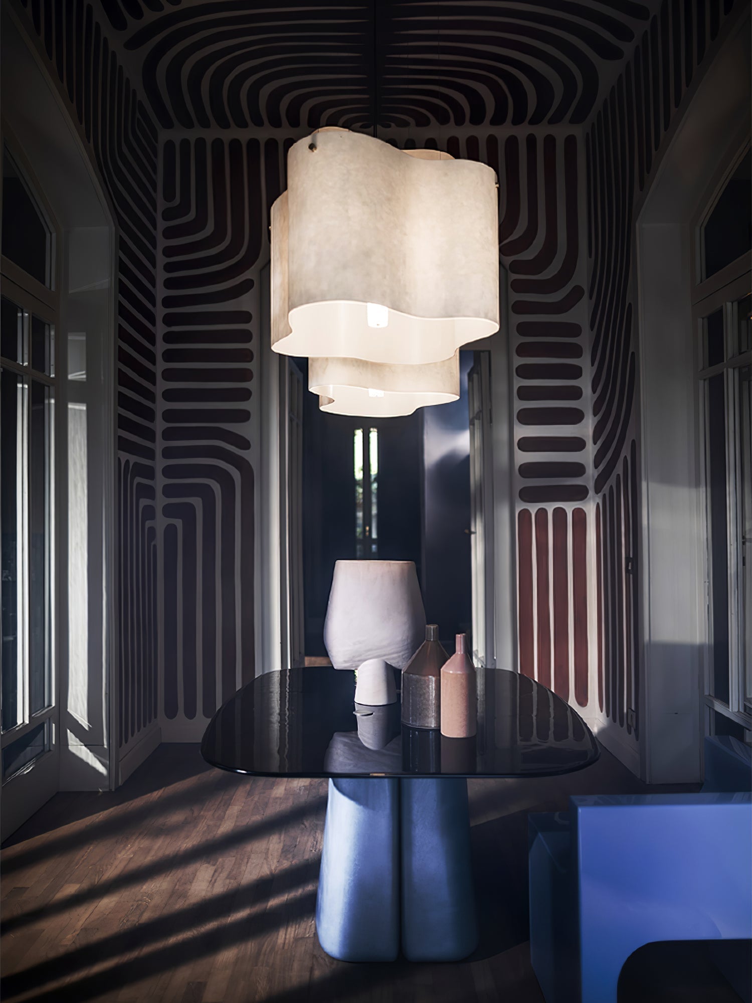 Aurora Pendant Lamp Cloud Shape Modern - Lamp Outdoor