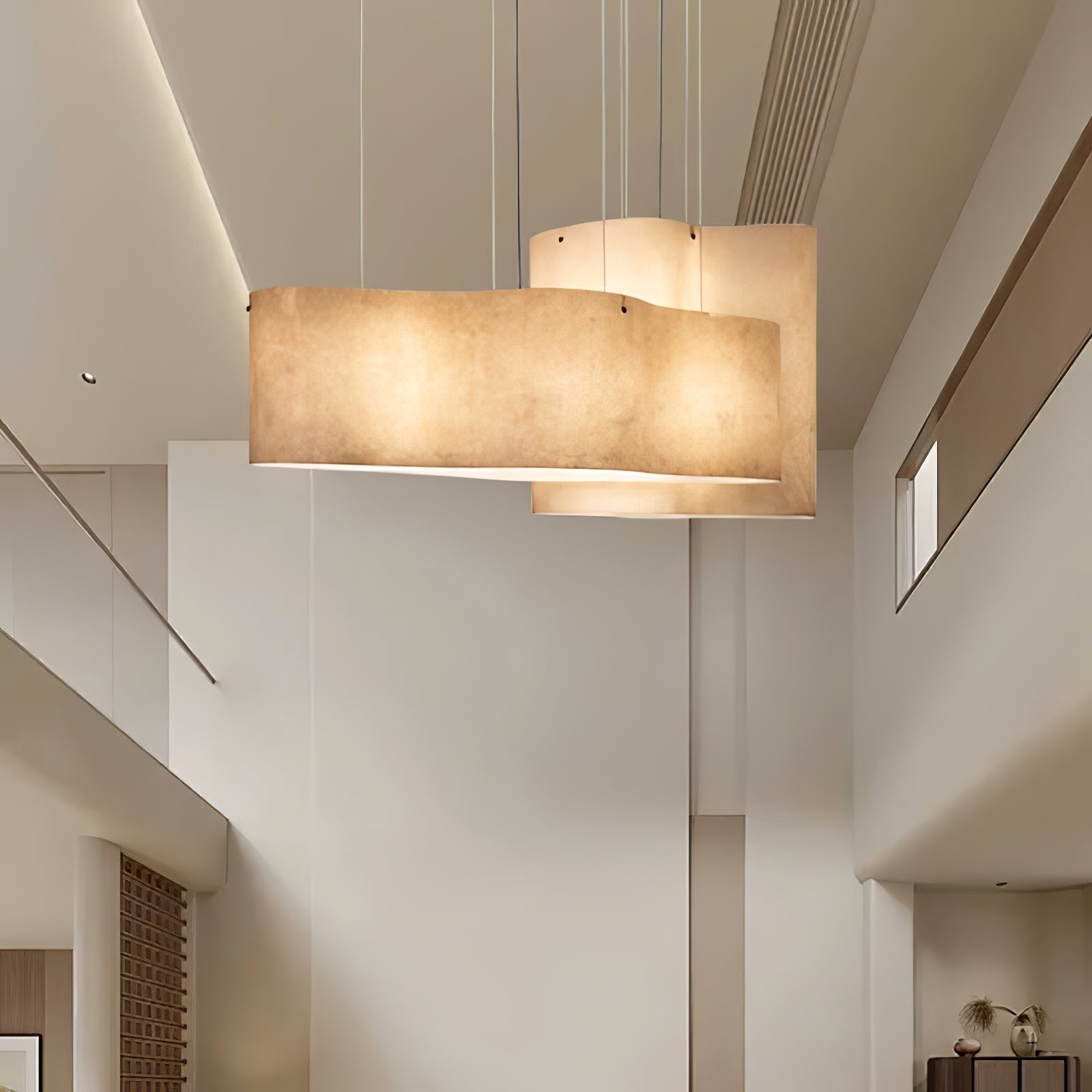 Aurora Pendant Lamp Cloud Shape Modern - Lamp Outdoor
