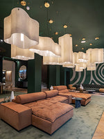 Aurora Pendant Lamp Cloud Shape Modern - Lamp Outdoor