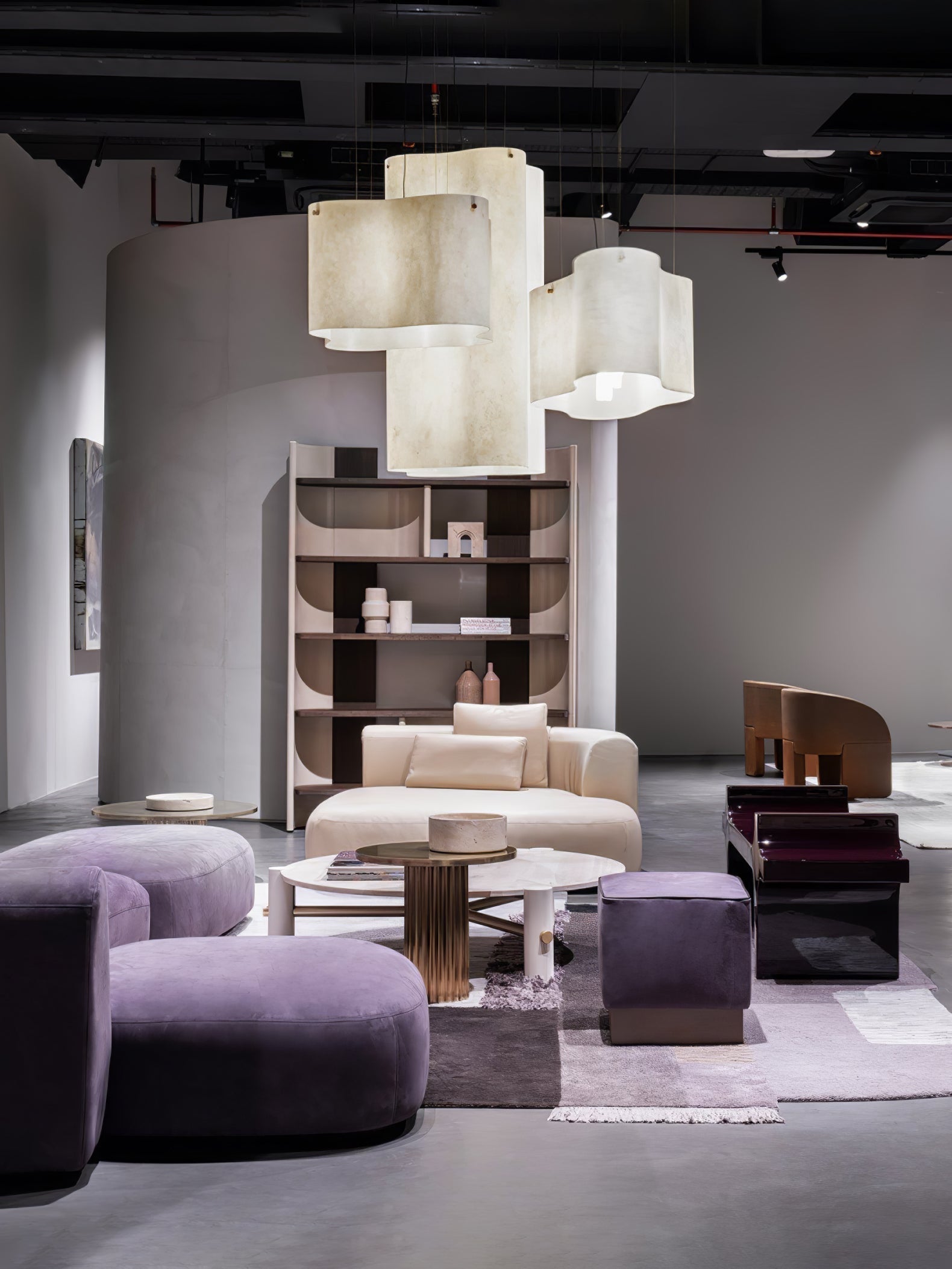 Aurora Pendant Lamp Cloud Shape Modern - Lamp Outdoor