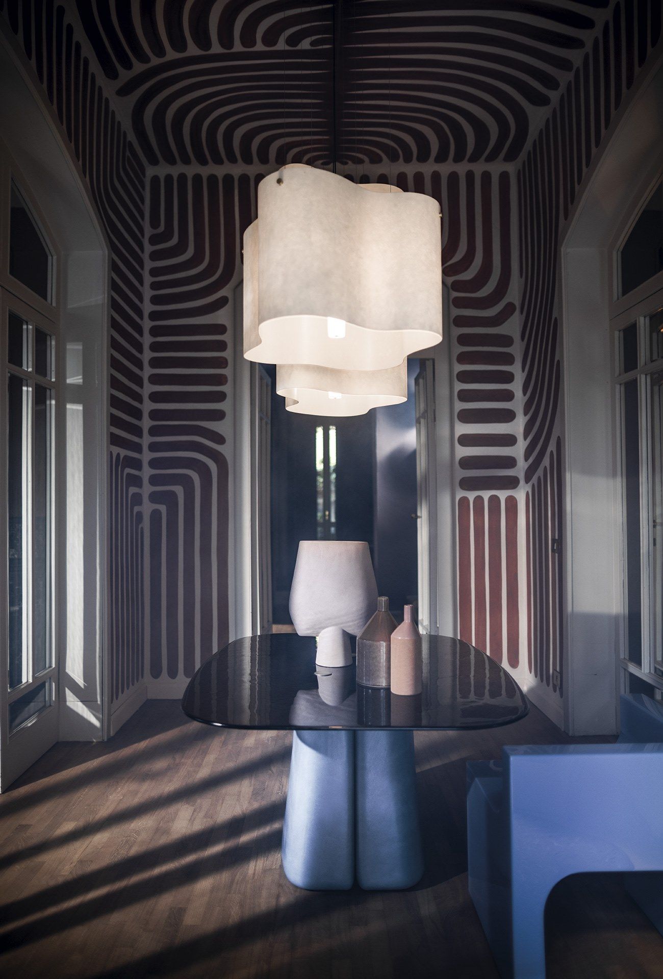 Aurora Pendant Lamp Cloud Shape Modern - Lamp Outdoor
