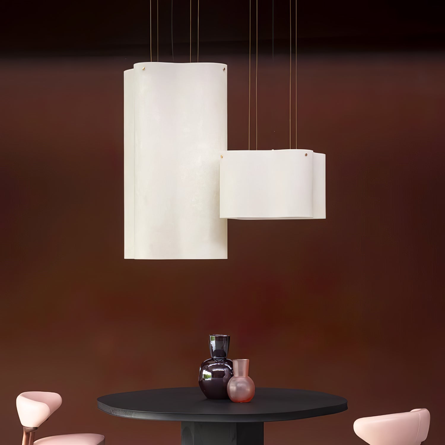 Aurora Pendant Lamp Cloud Shape Modern - Lamp Outdoor
