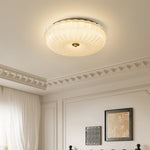 Halo Ceiling Light Ripple Glass - Lamp Outdoor