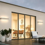Fyra LED Outdoor Wall Lamp, Black & White - Lamp Outdoor