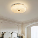 Halo Ceiling Light Ripple Glass - Lamp Outdoor