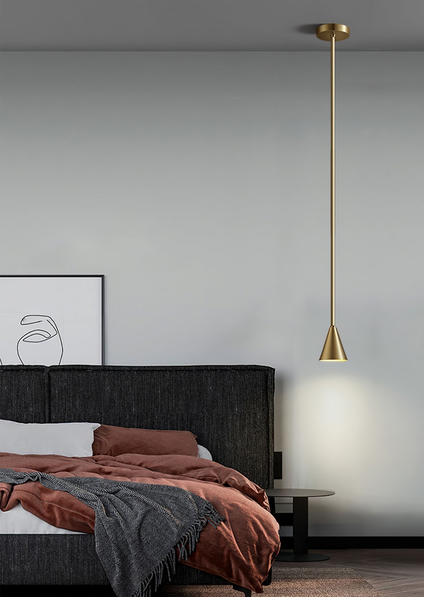 Conica Brass Pendant Light - Lamp Outdoor