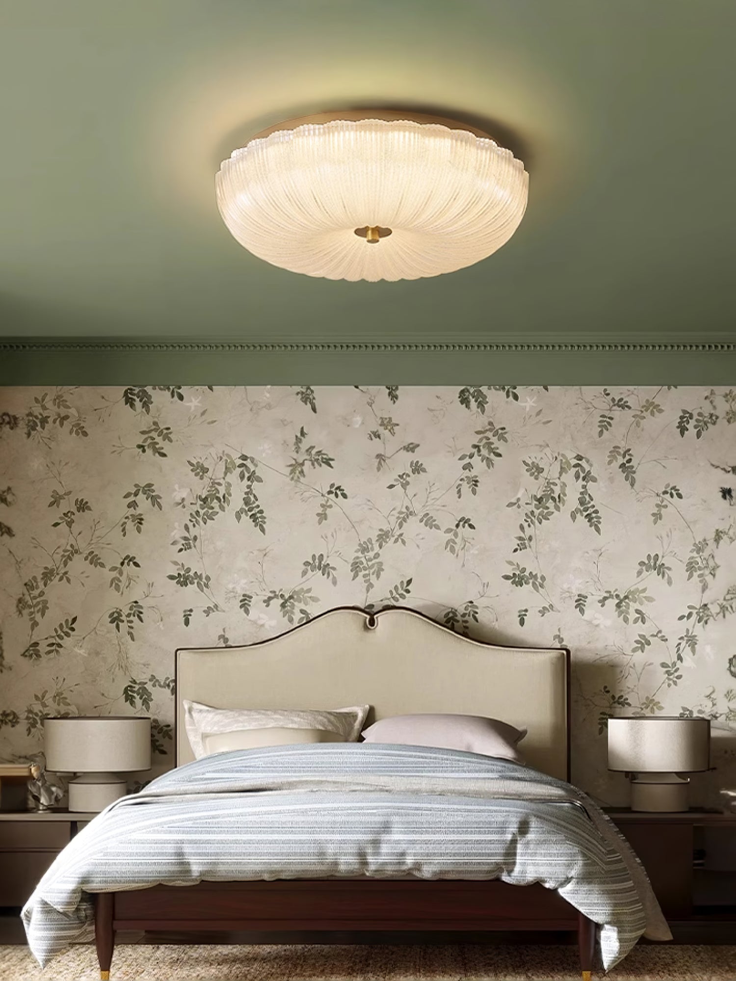 Ripple Glass Ceiling Light - Lamp Outdoor