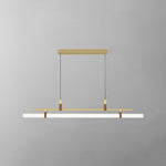 Inari Modern Linear Metal Pendant Light,Black/Gold - Lamp Outdoor