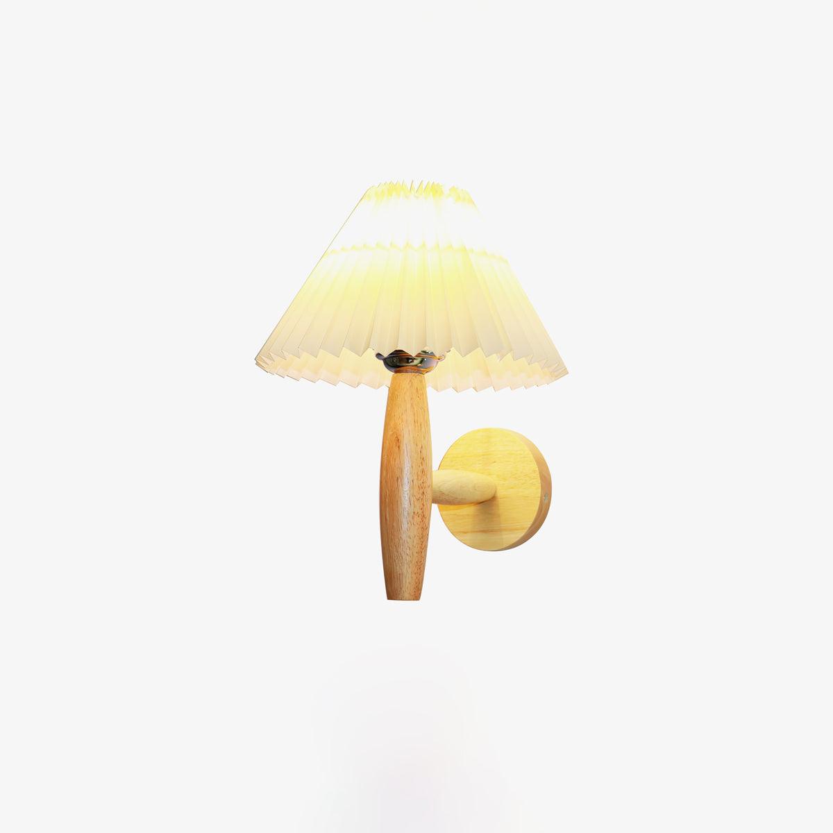 Lincoln Modern Wood Wall Lamp - Lamp Outdoor