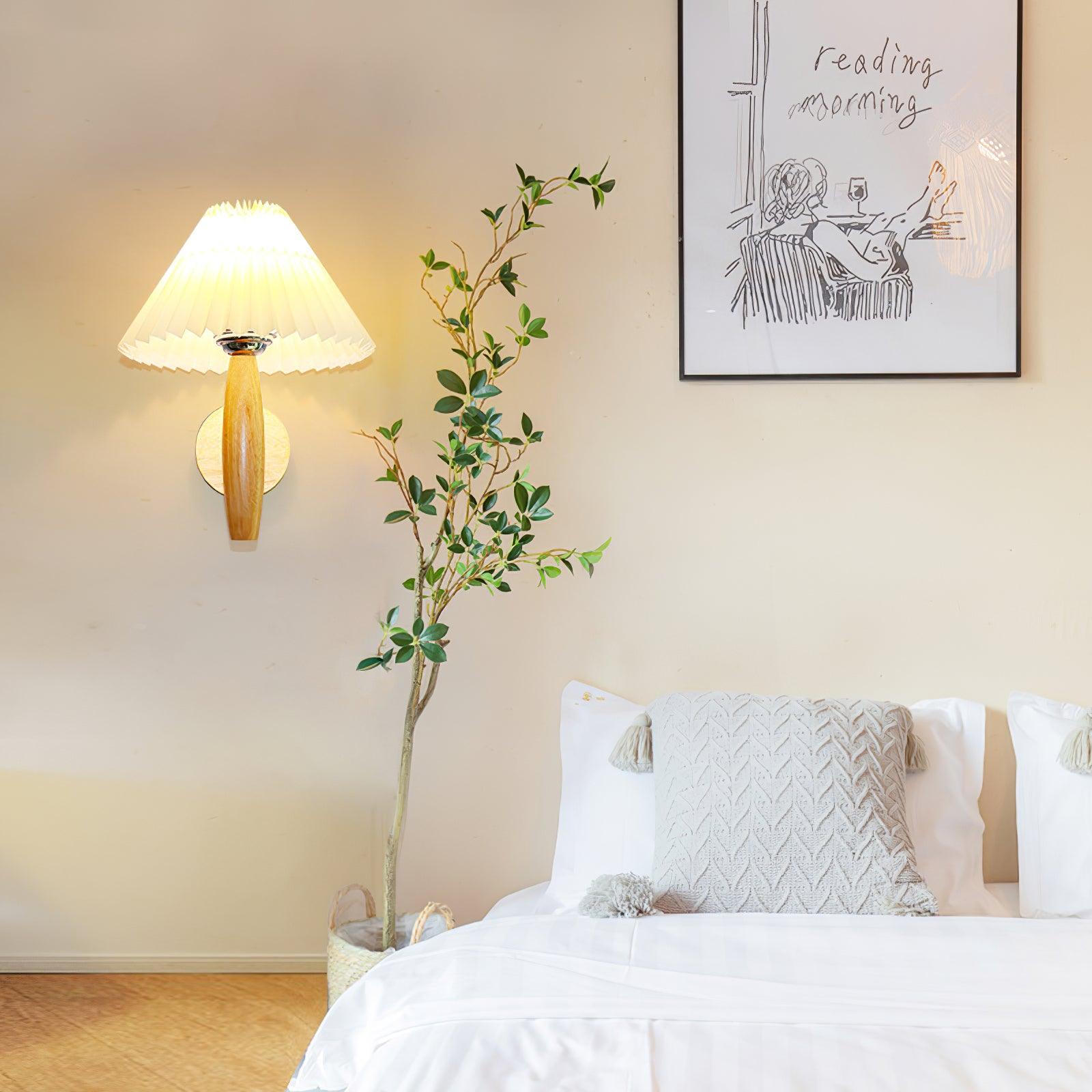 Lincoln Modern Wood Wall Lamp - Lamp Outdoor