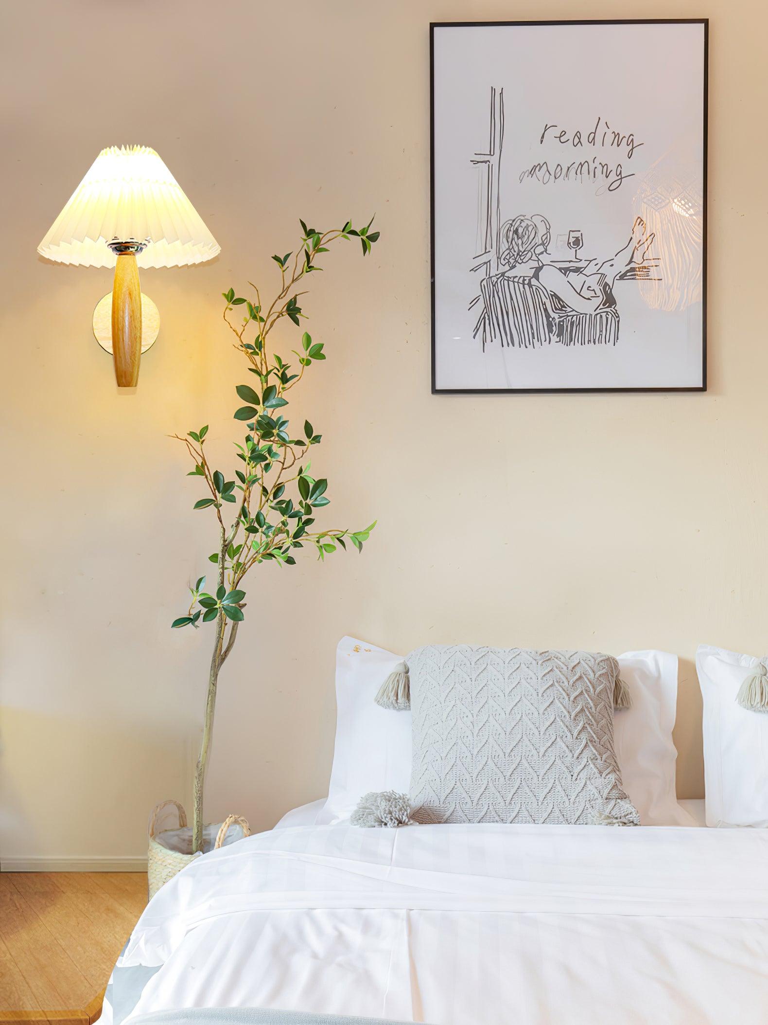 Lincoln Modern Wood Wall Lamp - Lamp Outdoor