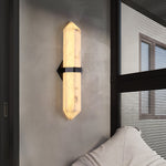 Alabaster Obelisk Wall Sconce - Lamp Outdoor