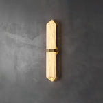 Alabaster Obelisk Wall Sconce - Lamp Outdoor