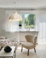 Obispo Wood Beads Pendant Lamp - Lamp Outdoor
