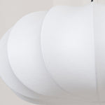 Oblate Silk Pendant Lamp - Lamp Outdoor