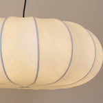 Oblate Silk Pendant Lamp - Lamp Outdoor