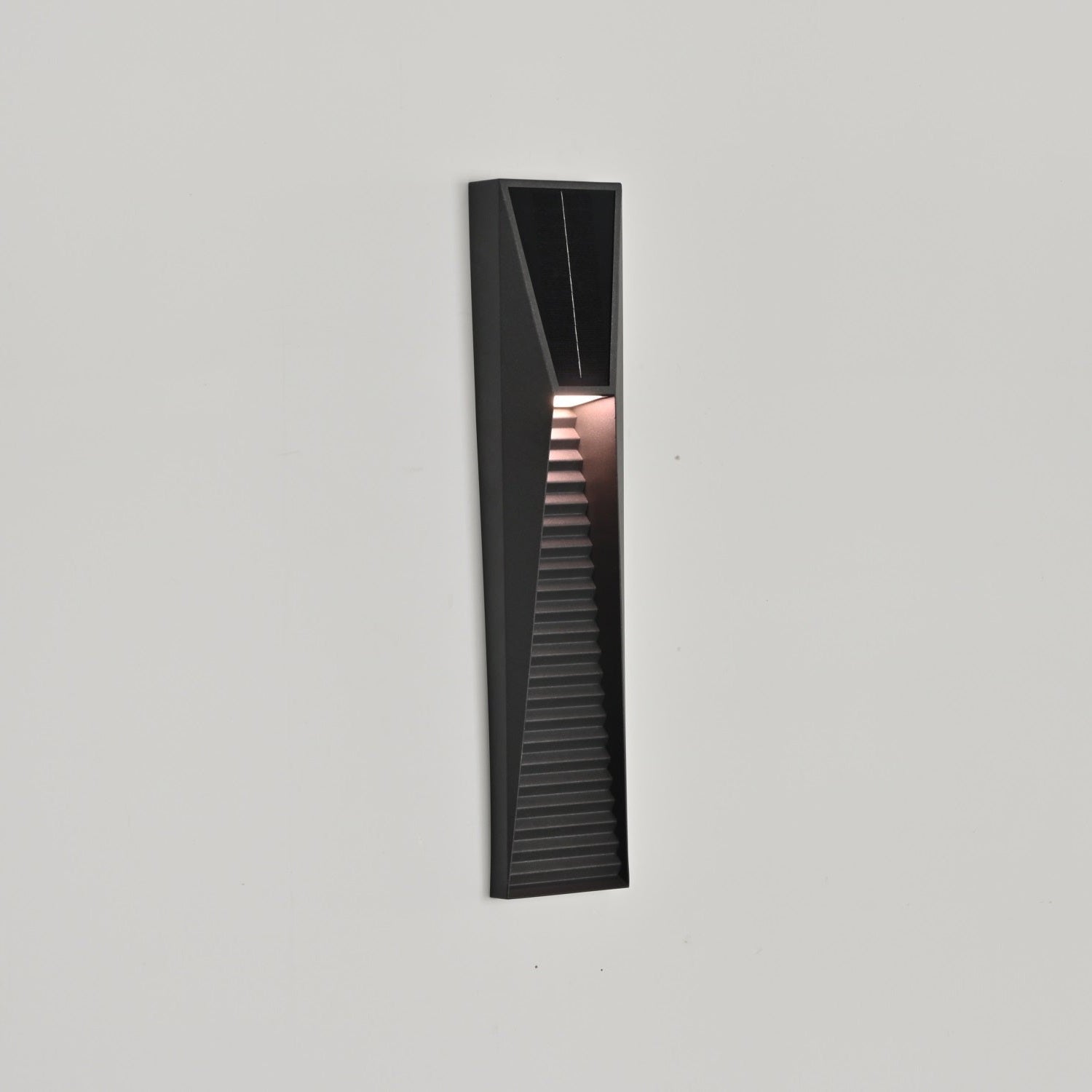 Obsidian Path Solar Outdoor Wall Light - Lamp Outdoor