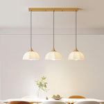 Octagonal Glass Bowl Chandelier - Lamp Outdoor