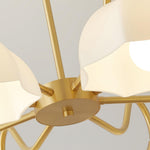 Octagonal Glass Bowl Chandelier - Lamp Outdoor