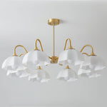 Octagonal Glass Bowl Chandelier - Lamp Outdoor