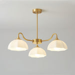 Octagonal Glass Bowl Chandelier - Lamp Outdoor