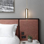 Lyvinaris Geometric Brass Linear Pendant Light - Lamp Outdoor