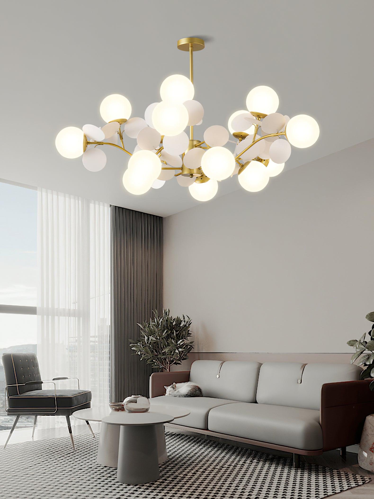 Off White Tree Chandelier - Lamp Outdoor