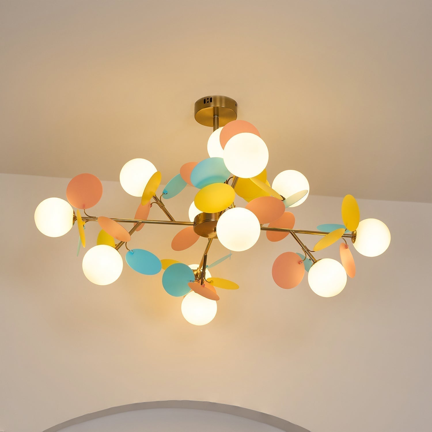 Off White Tree Chandelier - Lamp Outdoor