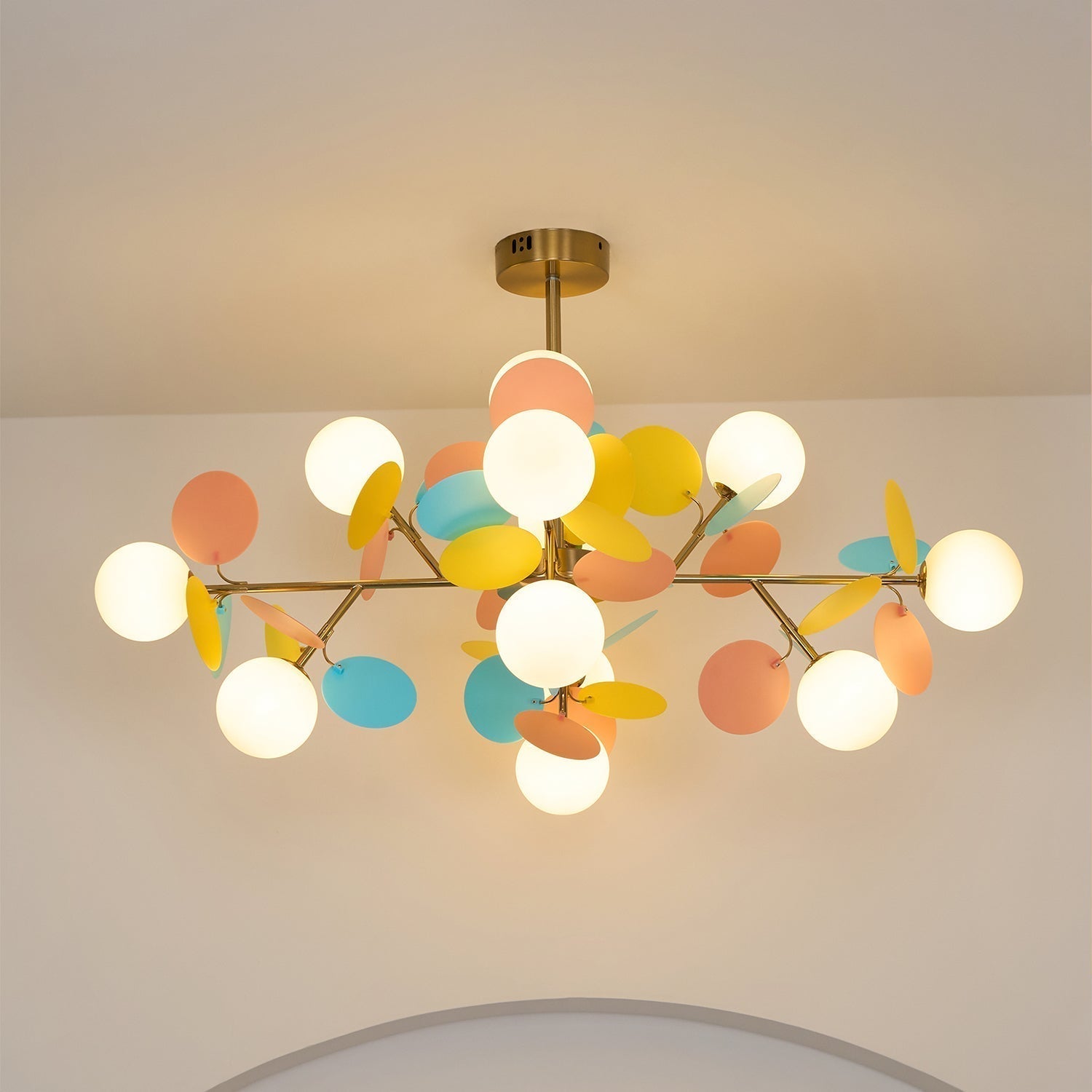 Off White Tree Chandelier - Lamp Outdoor