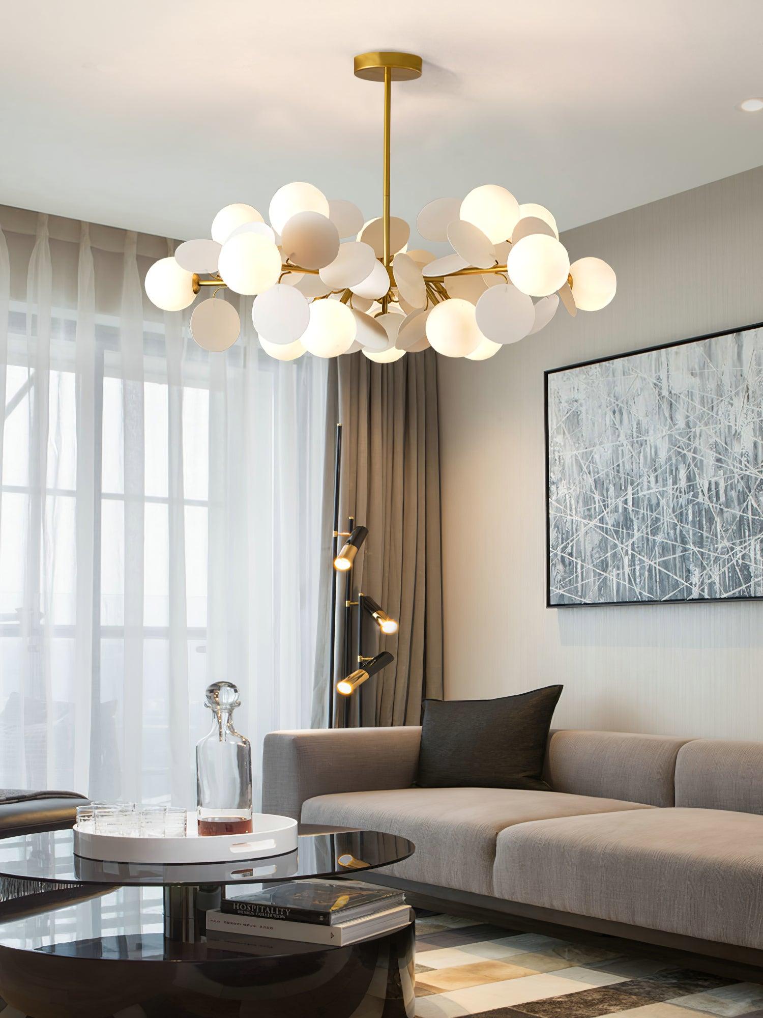 Off White Tree Chandelier - Lamp Outdoor