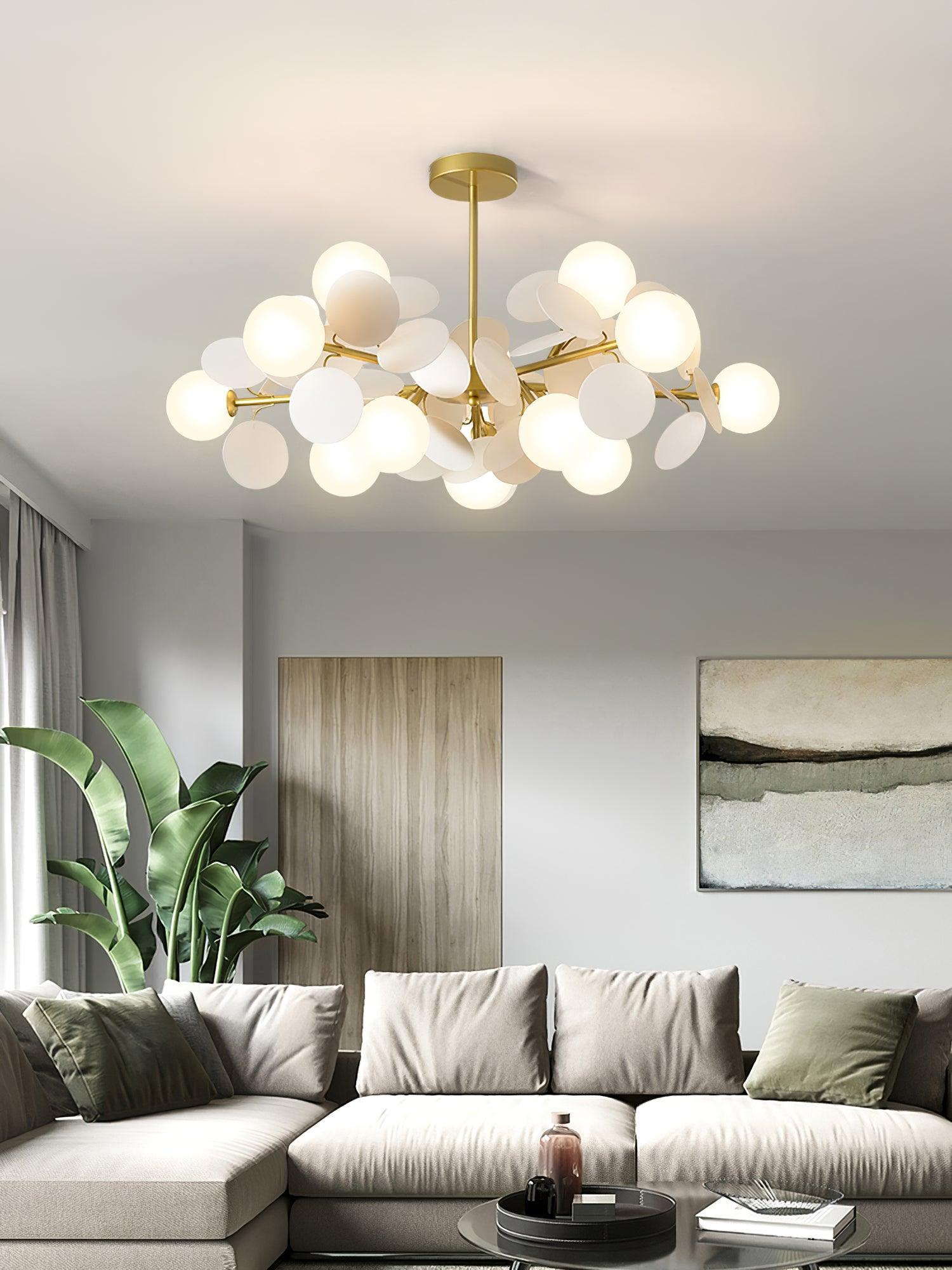 Off White Tree Chandelier - Lamp Outdoor