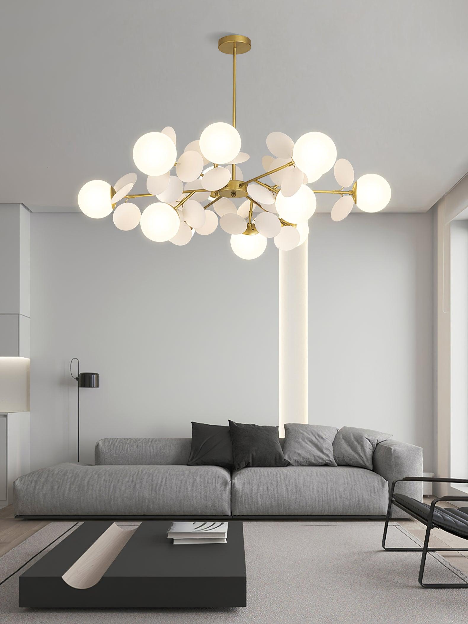 Off White Tree Chandelier - Lamp Outdoor