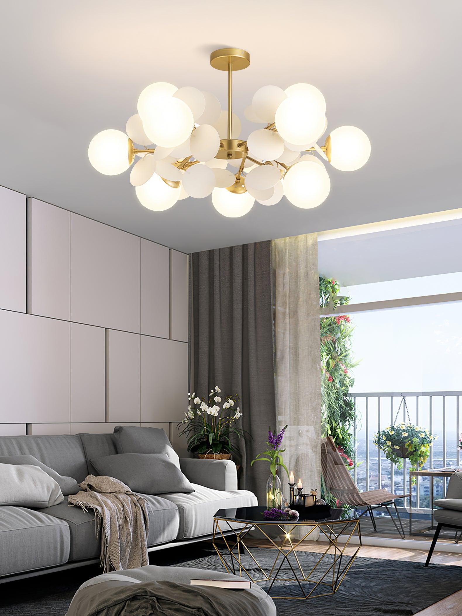 Off White Tree Chandelier - Lamp Outdoor
