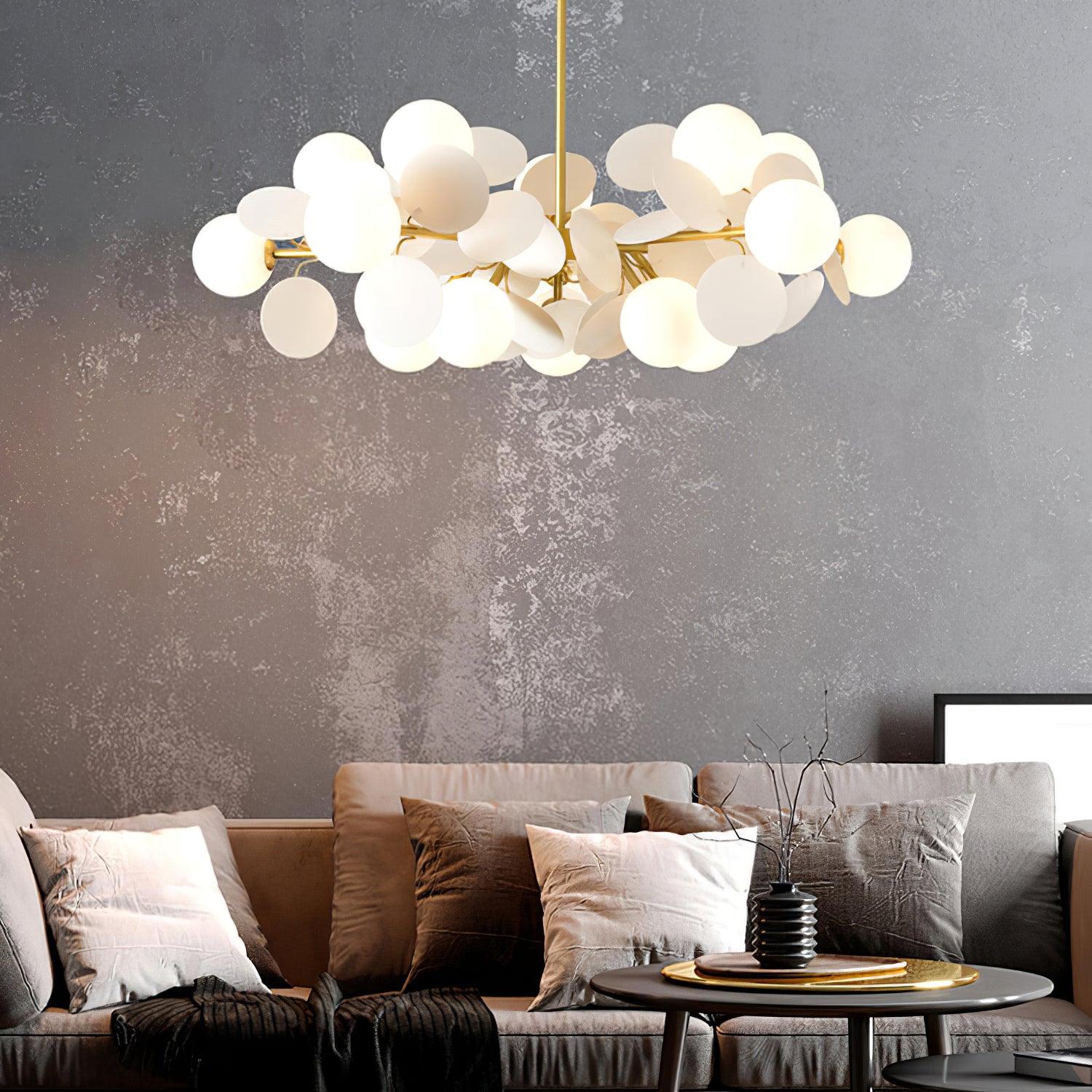 Off White Tree Chandelier - Lamp Outdoor